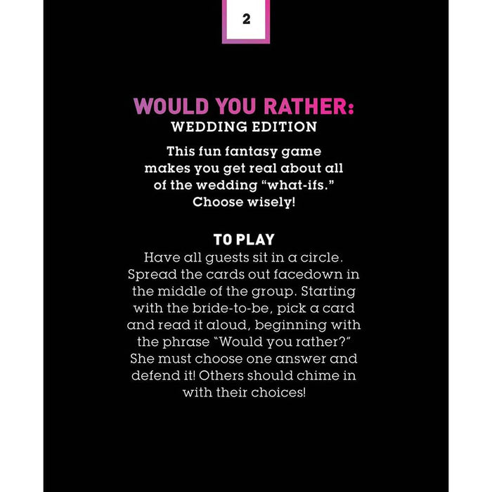 COSMO's Bachelorette Party Games