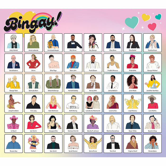 Bingay! Celebrate Our LGBTQ+ Icons! Game