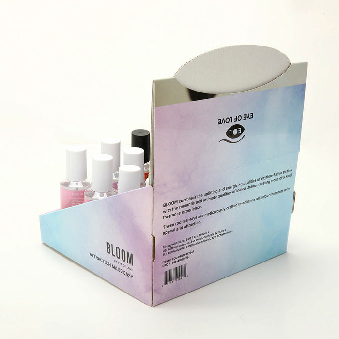 Eye of Love Bloom Pheromone Room Spray 4x4 Prepack - Cardboard