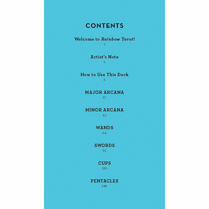 Rainbow Tarot: 78 Cards & Guidebook