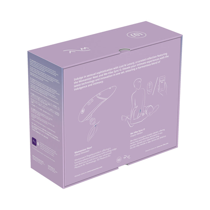 Womanizer x We-Vibe Lust & Luxury Collection Black