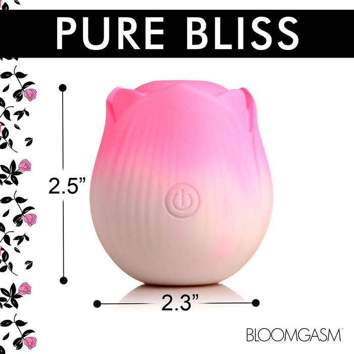 Bloomgasm Pulsing Petals Throbbing Rose Stimulator Pink