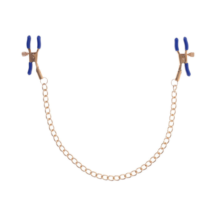 Sportsheets Sex & Mischief Cougar Chained Nipple Clamps