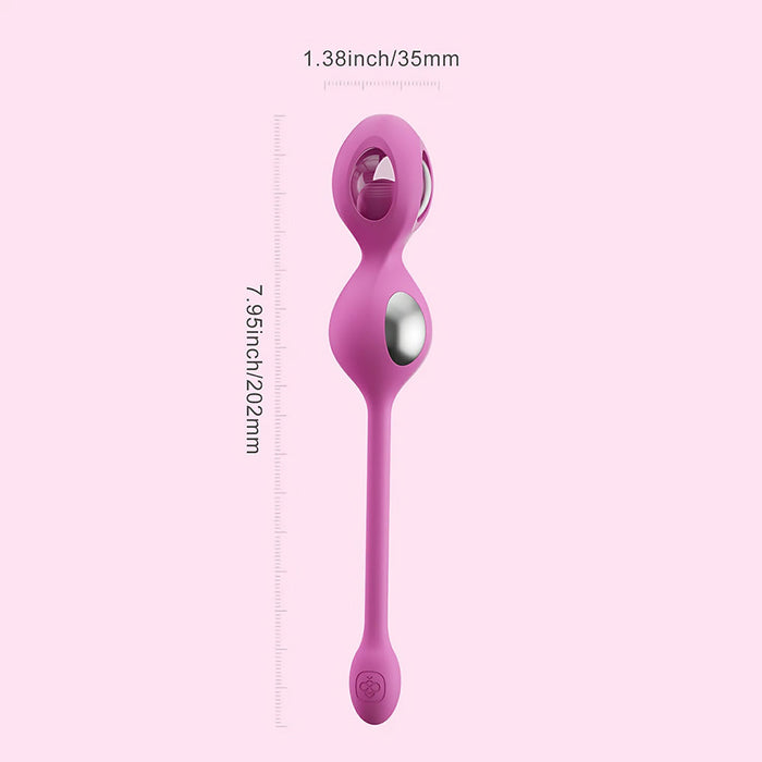 Honey Play Box Elektra App-Controlled E-Stim Kegel Training Set Pink