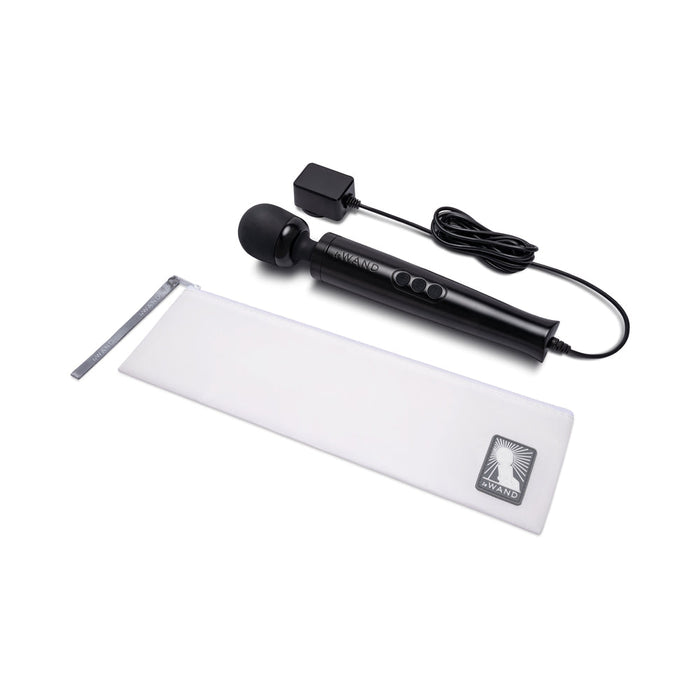 Le Wand Die Cast Plug-In Massager Black