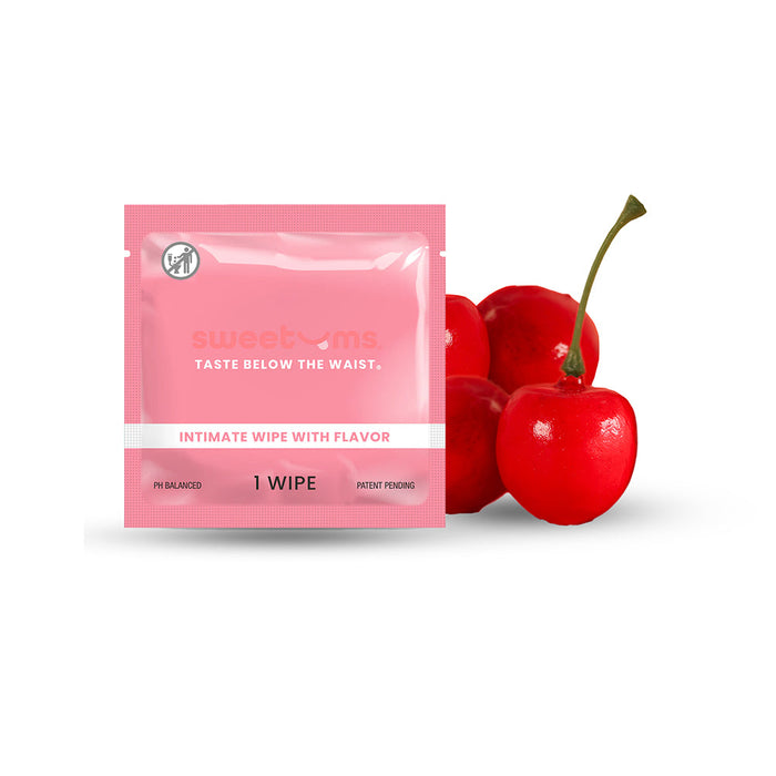 Sweetums Individual Wipes Cherry 