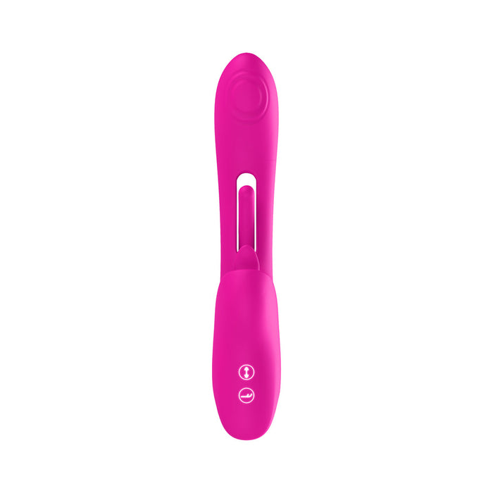 Luv Inc Tr46: Tapping Tongue Rabbit Vibrator Pink