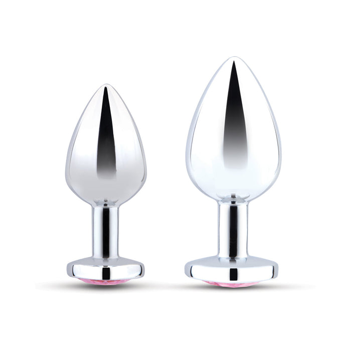 b-Vibe Jewel Metal Training Plug Set