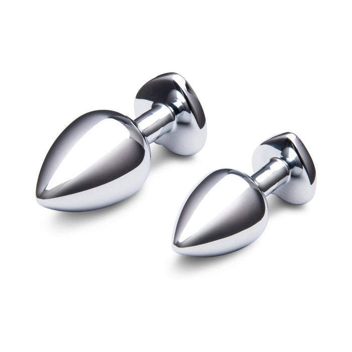 b-Vibe Jewel Metal Training Plug Set