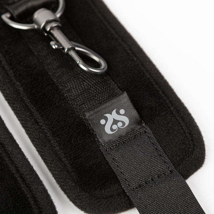 SEI MIO Sensually Secured Velvet Handcuffs