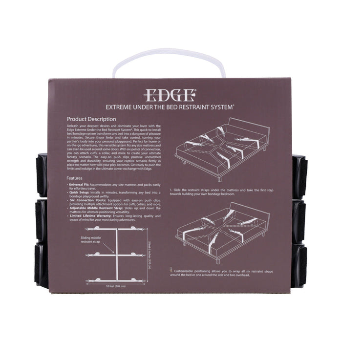 Sportsheets Edge Extreme Under the Bed Restraint System