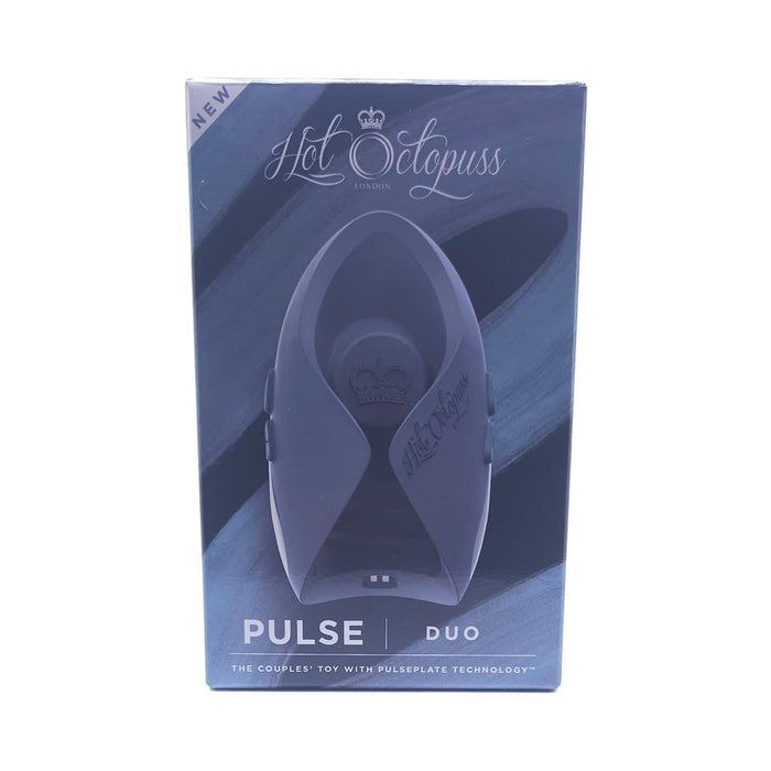 Hot Octopuss Pulse Duo Rechargeable Remote Control Vibrating Stroker Blue