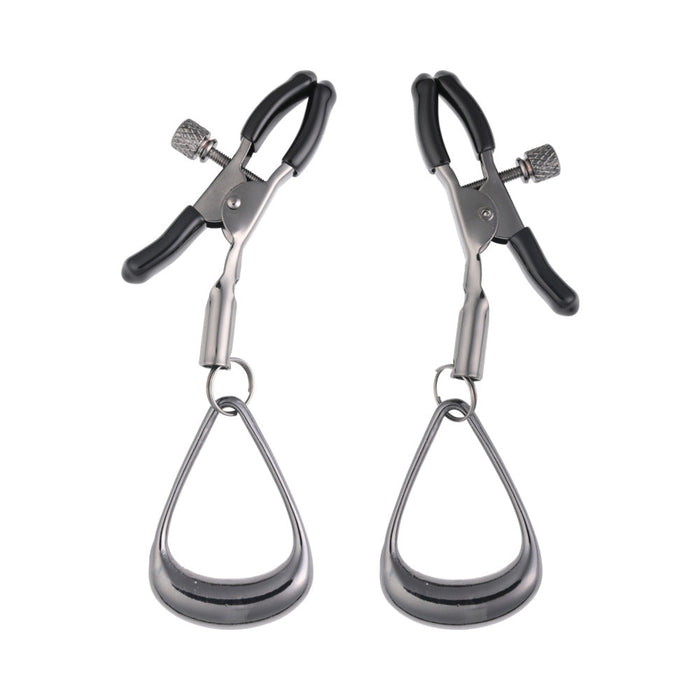 Sportsheets Velvet Noir Tuggable Nipple Clamps