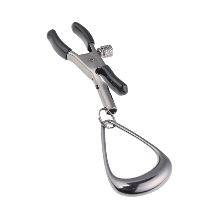 Sportsheets Velvet Noir Tuggable Nipple Clamps