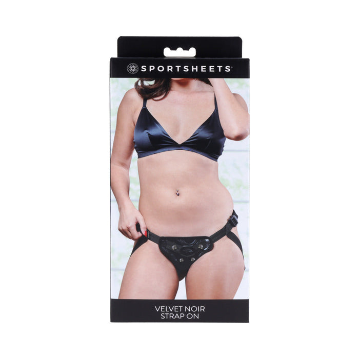 Sportsheets Velvet Noir Strap-On