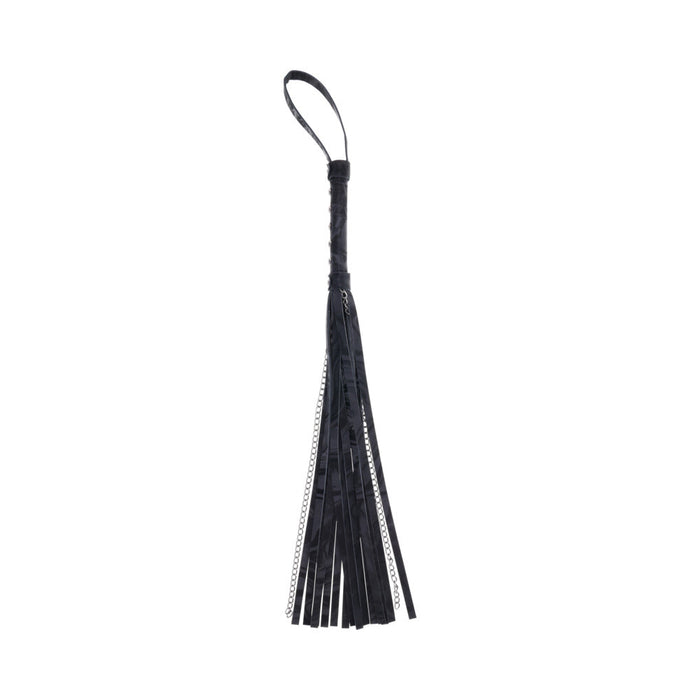 Sportsheets Velvet Noir Chain Flogger