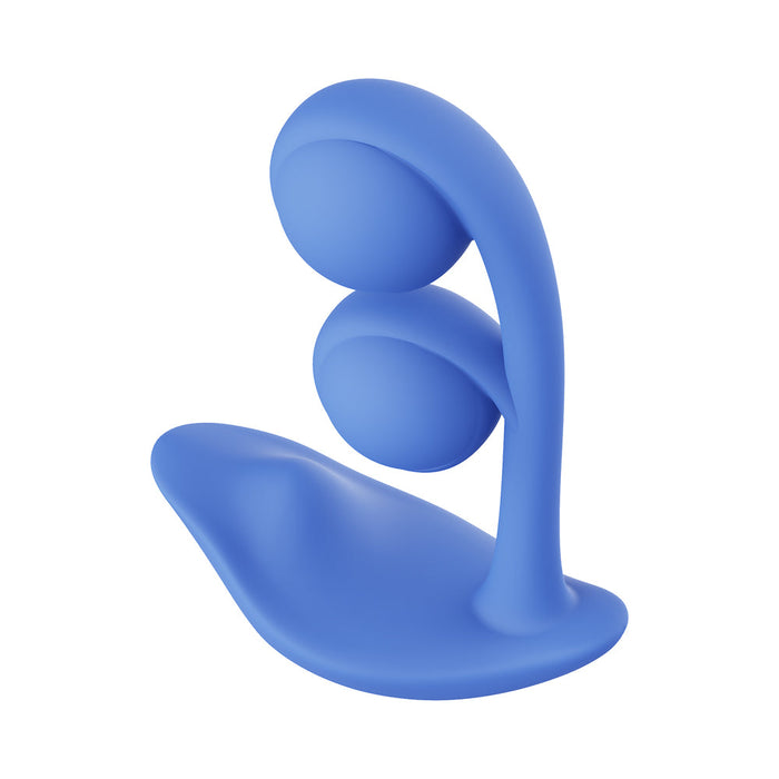 Honey Play Box Fortexa App-Controlled Kinky Finger Flapping Dual Stimulator Blue