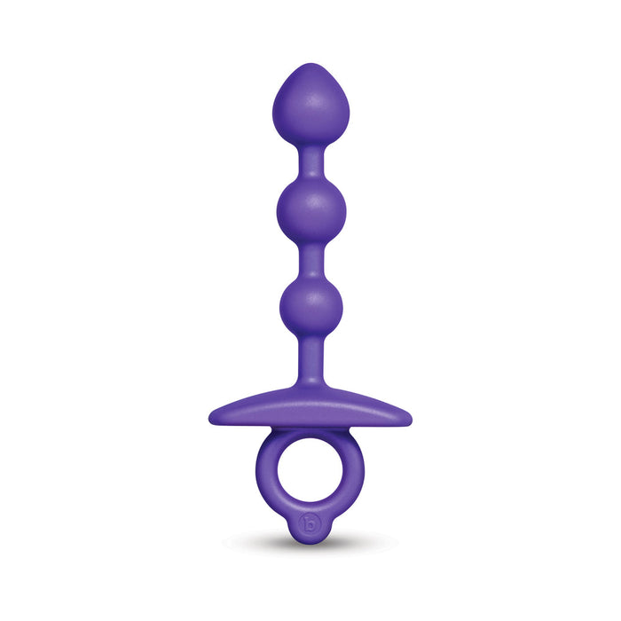 b-Vibe Butties Zip Silicone Anal Bead