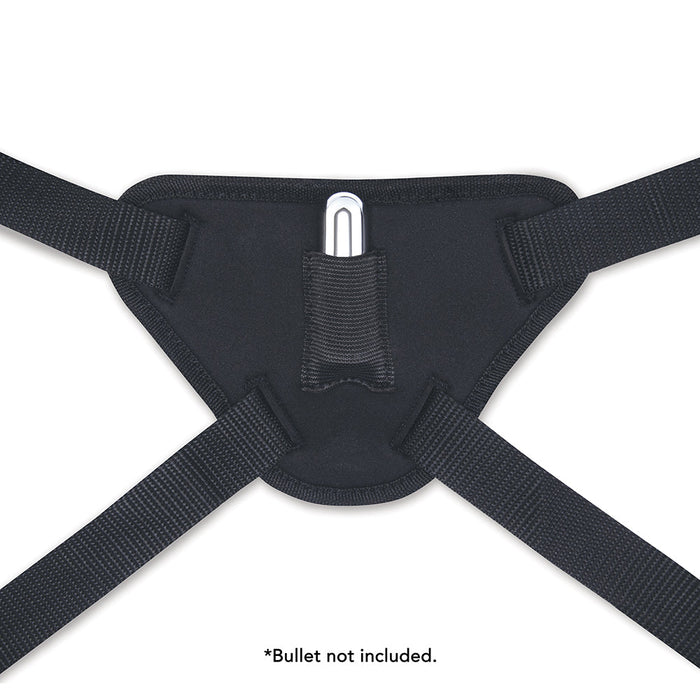 b-Vibe Beginners Strap-On Harness Set with 5 in. Silicone Dildo Peg