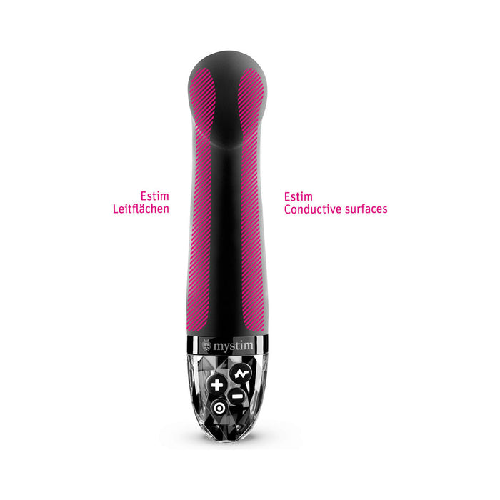 Mystim Right on Ron E-Stim Vibrator Black