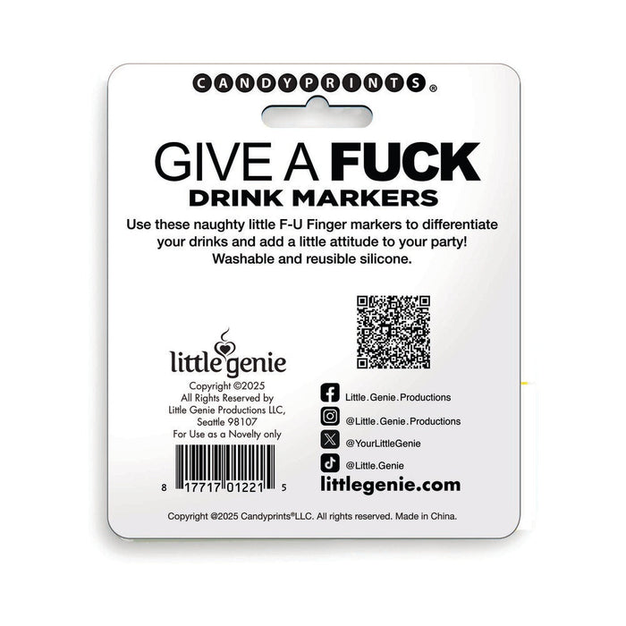 FU Finger Drink Markers
