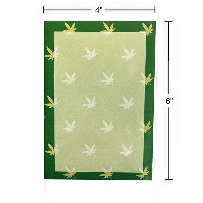 Cannabis Leaf Notepad