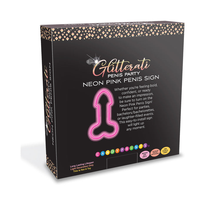 Neon Penis Light Up Sign