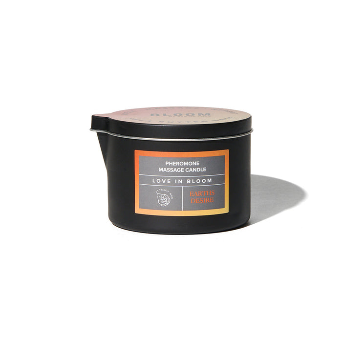 Eye of Love Bloom Pheromone Massage Candle Earth's Desire 5 oz.