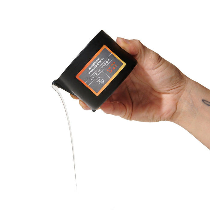 Eye of Love Bloom Pheromone Massage Candle Earth's Desire 5 oz.