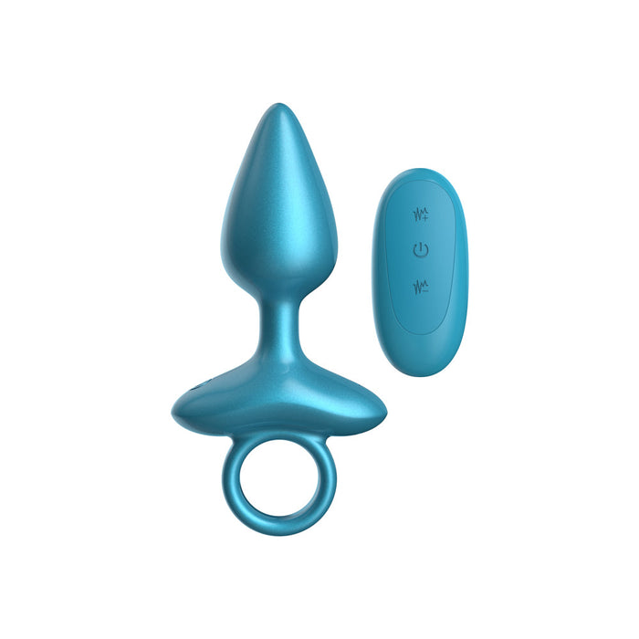 Luv Inc. Cr82: Cone Ring Luv Plug Metallic Blue