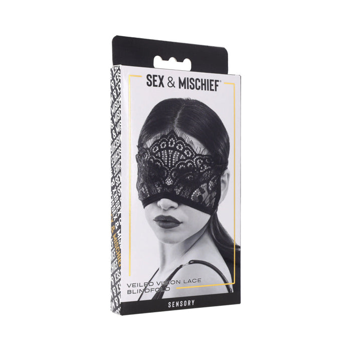 Sportsheets Sex & Mischief Veiled Vision Lace Blindfold