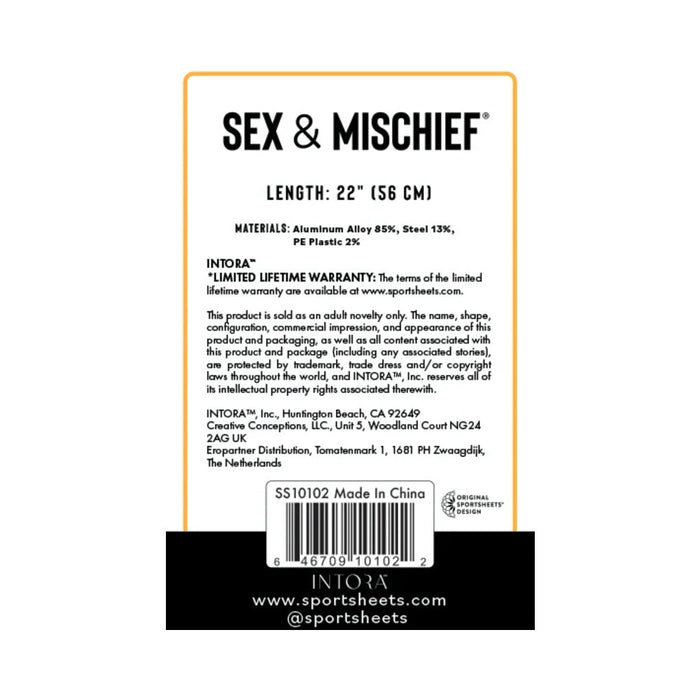 Sportsheets Sex & Mischief Lace Spreader Bar