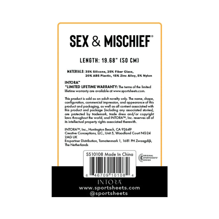Sportsheets Sex & Mischief Lace Silicone Crop