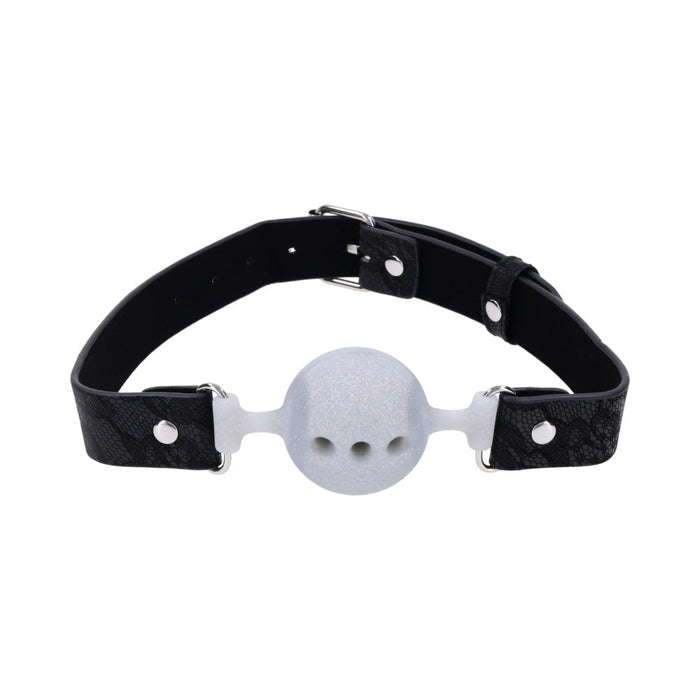 Sportsheets Sex & Mischief Lace Silicone Breathable Ball Gag