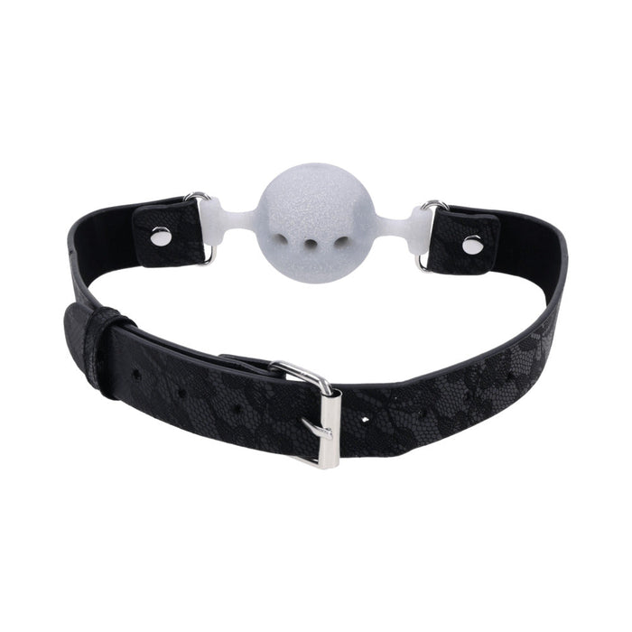 Sportsheets Sex & Mischief Lace Silicone Breathable Ball Gag