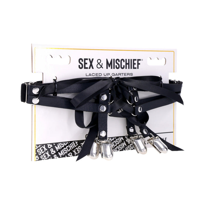 Sportsheets Sex & Mischief Laced Up Garters