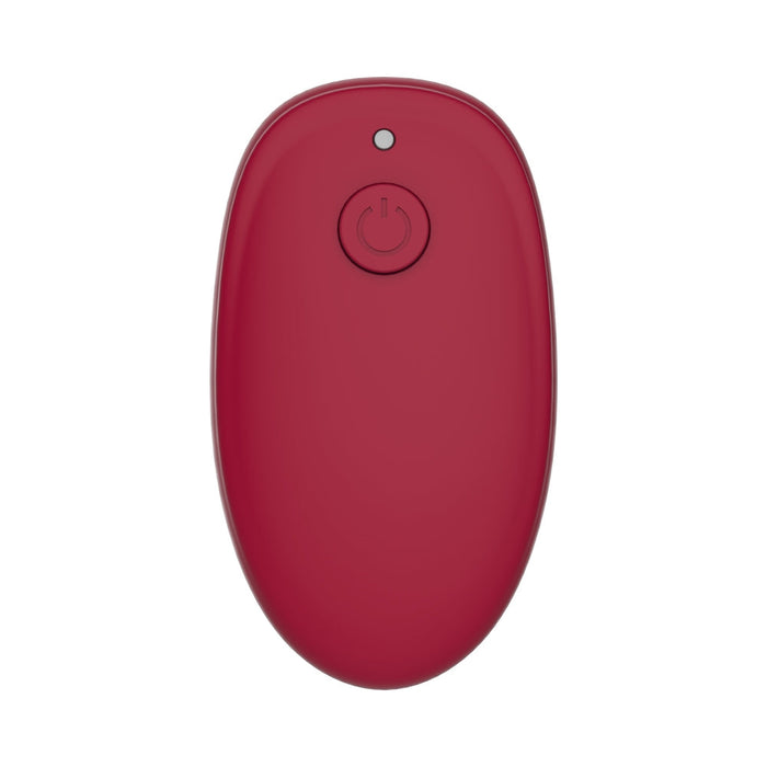 SVibe Snail GIZI Duo Couples Stimulator Burgundy