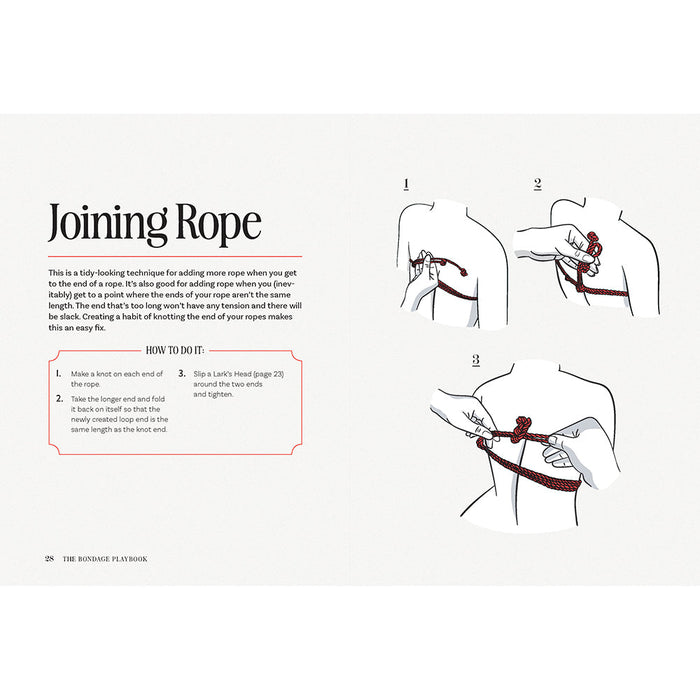 The Bondage Playbook: 31 Must-Know Knots and Ties for Bondage Beginners