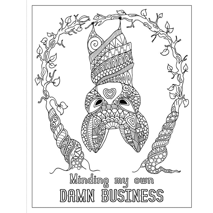 F*cking Fantastic: A Colossal Kick-Ass Coloring Book