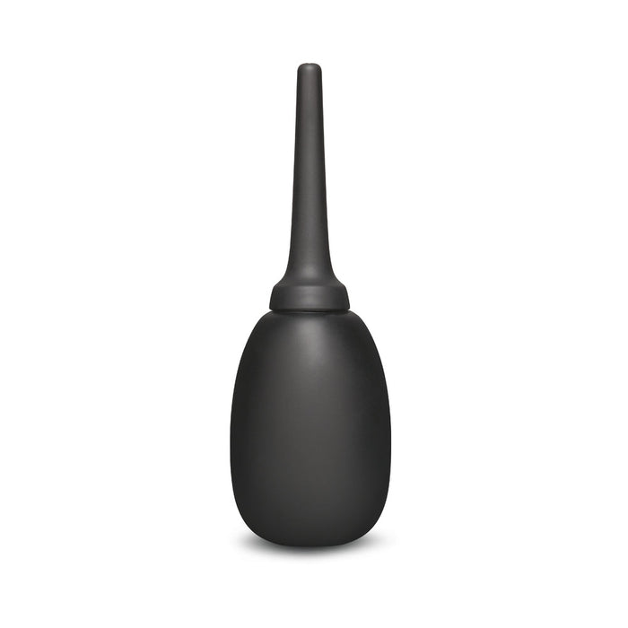 b-Vibe Flexible Silicone Anal Douche Black