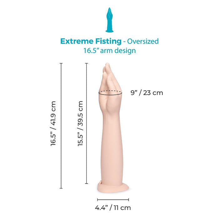 b-Vibe Silicone Hand Fisting Dildo