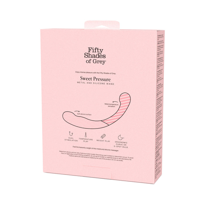 Fifty Shades of Grey Sweet Pressure Silicone & Metal Wand
