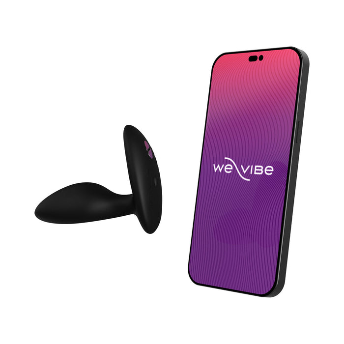 We-Vibe Ditto+ Rechargeable Remote Control Vibrating Anal Plug Satin Black