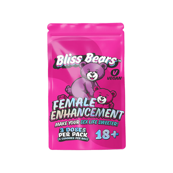 Bliss Bears Female Enhancement Gummies Display 20pcs 6per