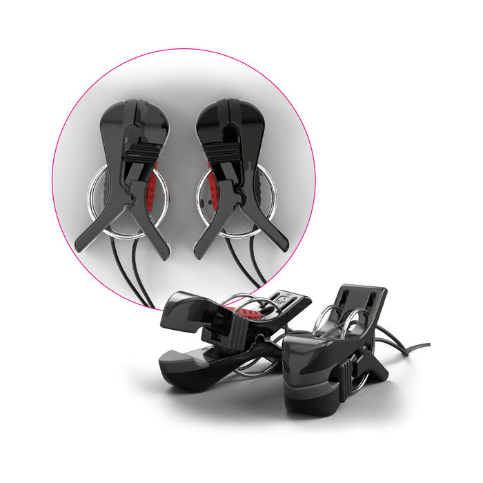 Mystim Barry Bite Bi-Polar E-Stim Clamps